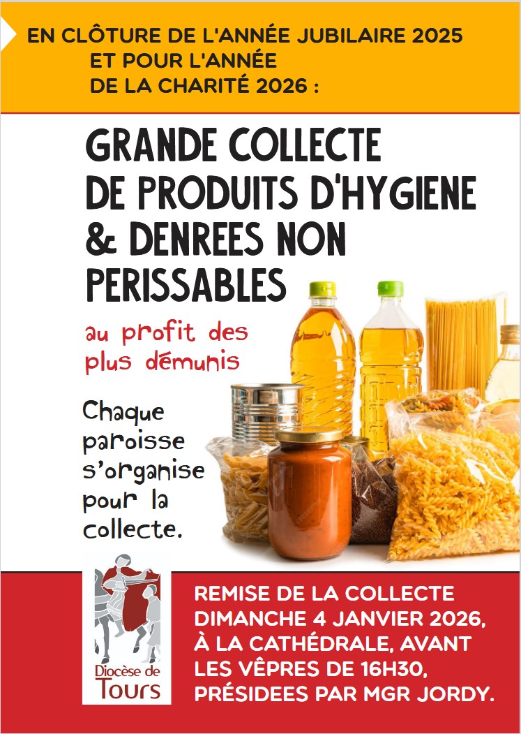 collecte /  lancement de l'année de la charité et de la diaconie