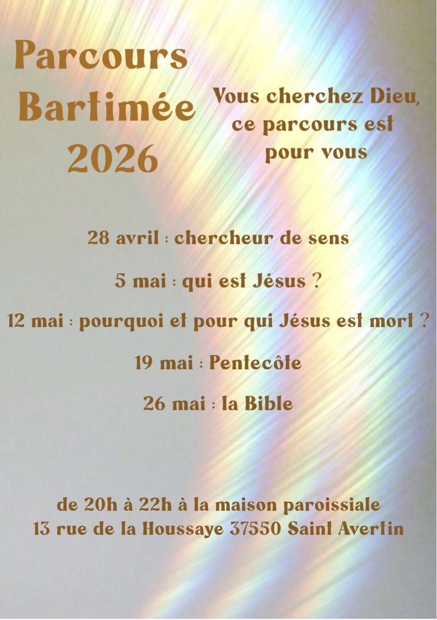 le parcours Bartimée est de retour